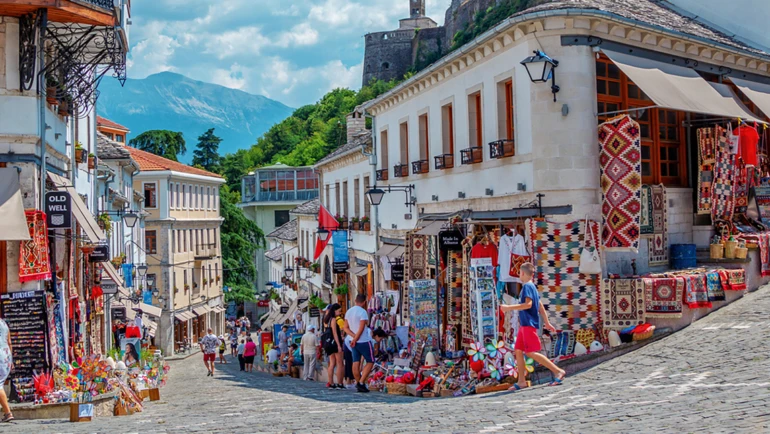 Street in Albania