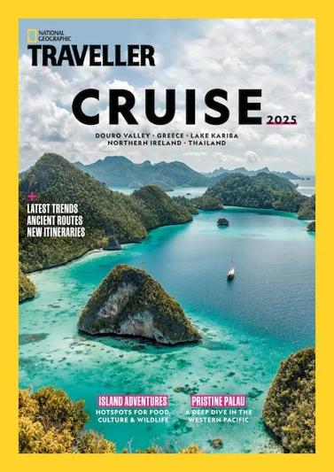 National Geographic Traveller Magazine Cover - Cruise 2025