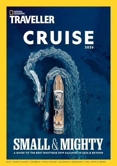 National Geographic Traveller Magazine Cover - Cruise 2026