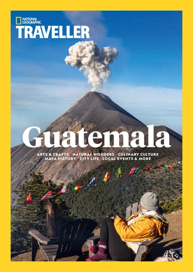 National Geographic Traveller Magazine Cover - Guatemala