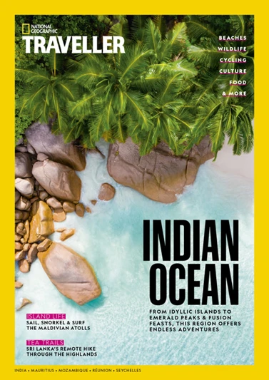 National Geographic Traveller Magazine Cover - Indian Ocean