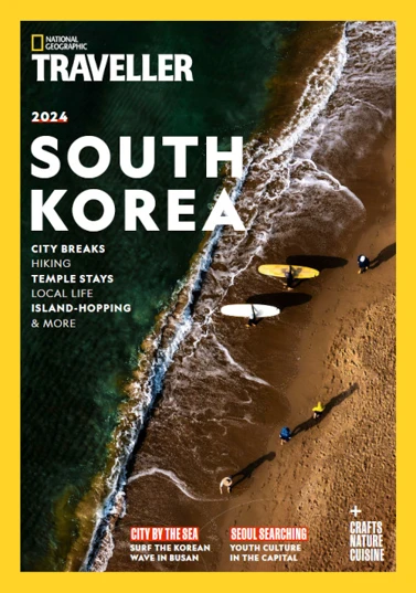 National Geographic Traveller Magazine Cover - South Korea 2024