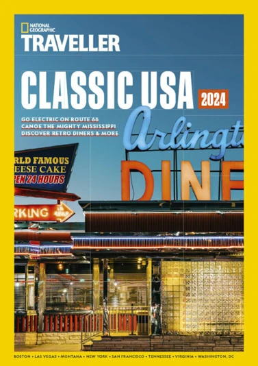 National Geographic Traveller Magazine Cover - Classic USA 2024